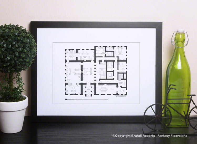 Downton Abbey Floor Plan