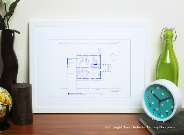 Family Guy House Layout: 1st Floor