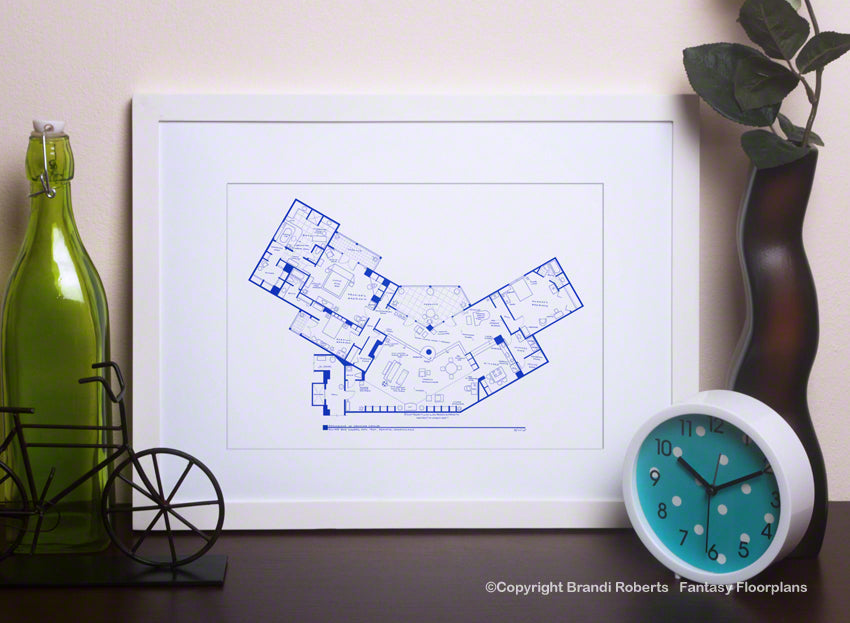 frasier crane apartment floor plan image