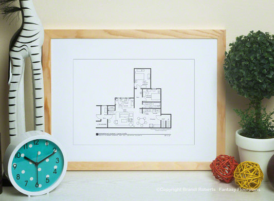 Good Times Apartment Floor Plan image