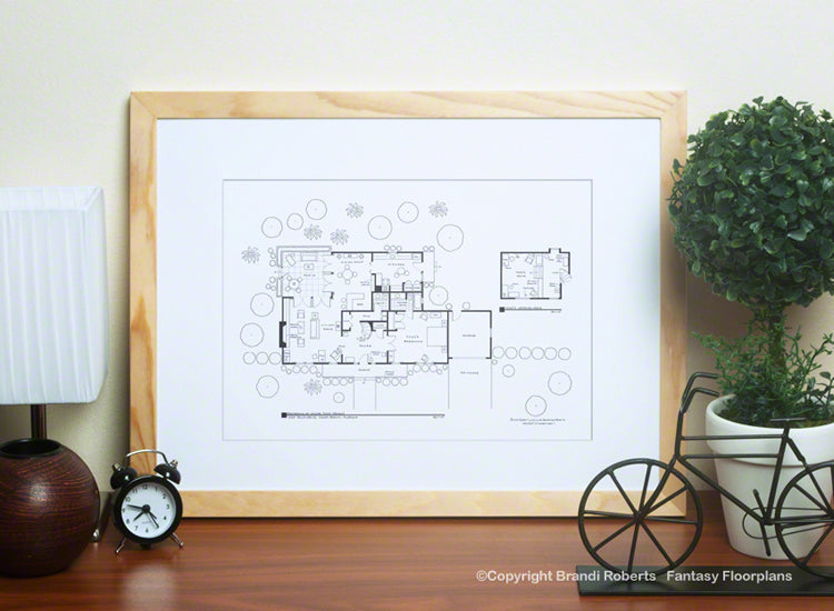 I Dream of Jeannie House Floor Plan