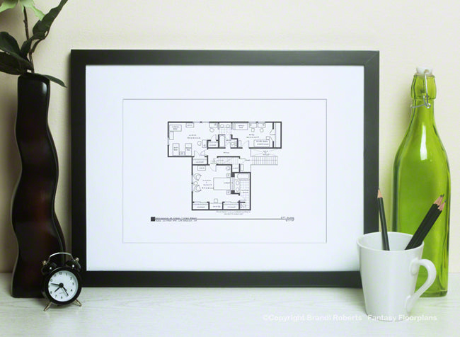 The Brady Bunch house layout