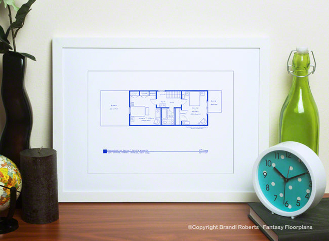 All in the Family House Floor Plan (2nd Floor)