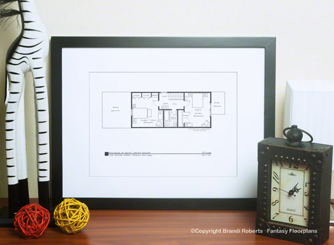 All in the Family House Floor Plan (2nd Floor)