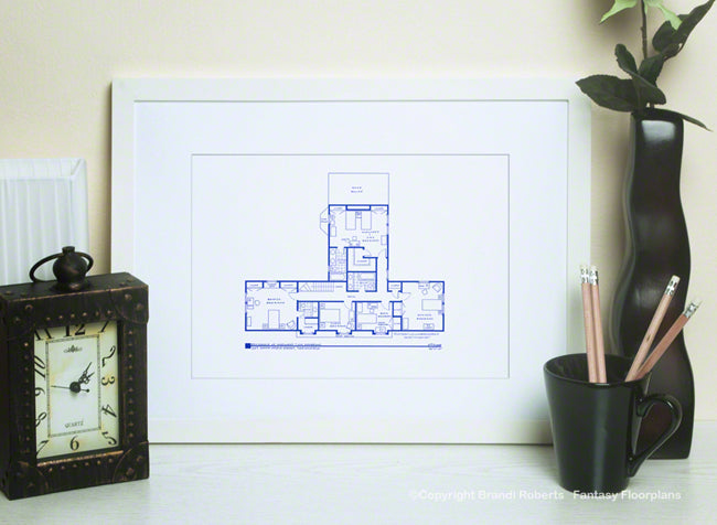 Father Knows Best House Floor Plan (2nd Floor) image