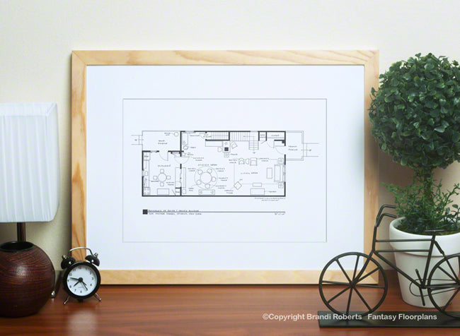 Mad About You Apartment Floor Plan