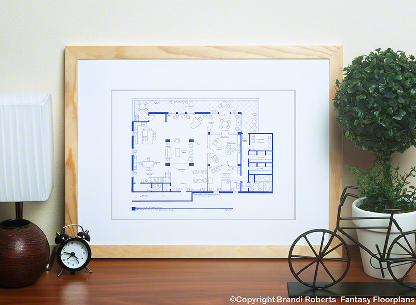 Castle Apartment Floor Plan: Richard Castle