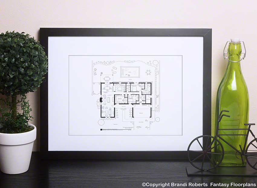 Breaking Bad Home Floor Plan image