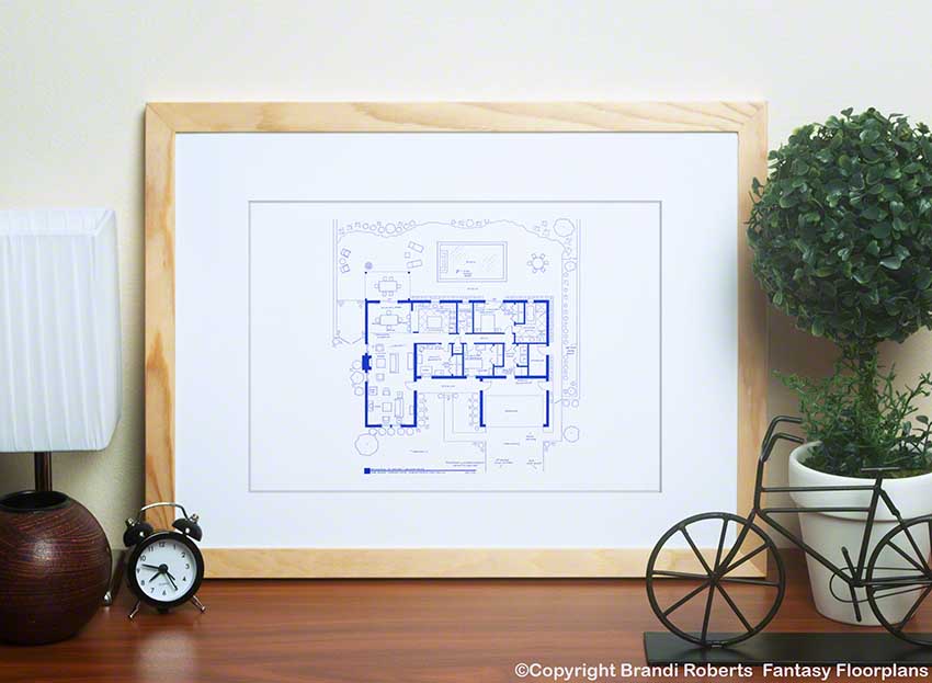 Breaking Bad Home Floor Plan