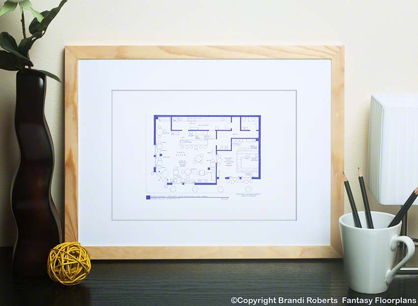 Stars Hollow related Floor Plans (Set of 5)