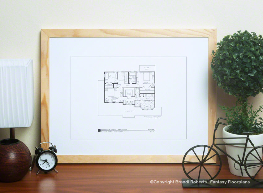 Stars Hollow related Floor Plans (Set of 5)