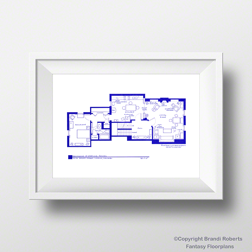 Sherlock Apartment Floor Plan
