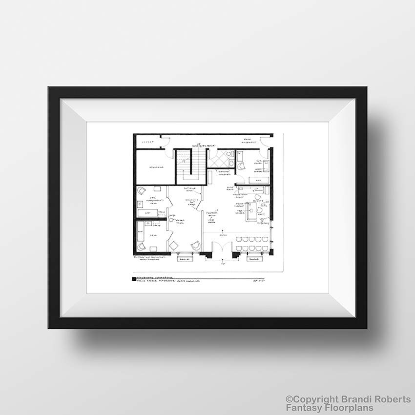 The Andy Griffith Show Floor Plan: Mayberry Courthouse image
