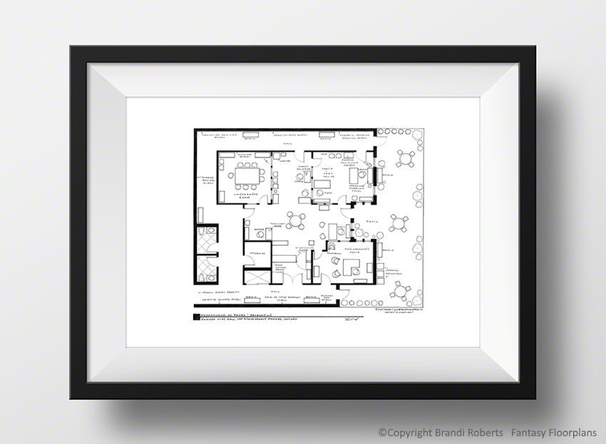 Parks and Recreation Office Floor Plan
