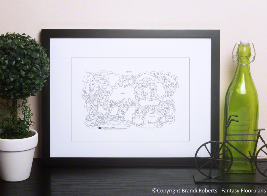 Map of Gilligan's Island