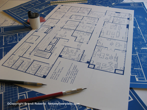 Mad Men Office Floor Plan: 22nd Floor