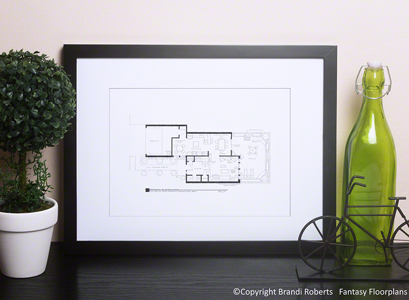 The Office Floor Plan: Michael's Condo (1st Floor)