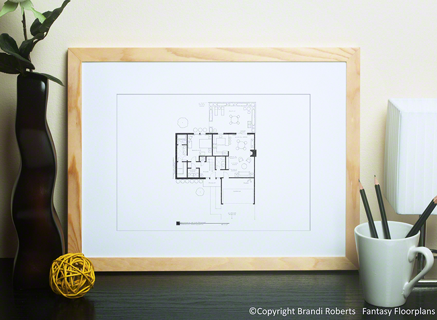 The Office Floor Plan: Jim's Apartment