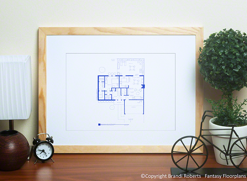 The Office Floor Plan: Jim's Apartment image
