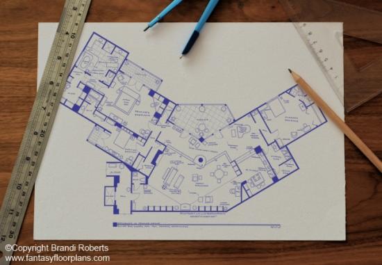 Frasier Apartment Floor Plan
