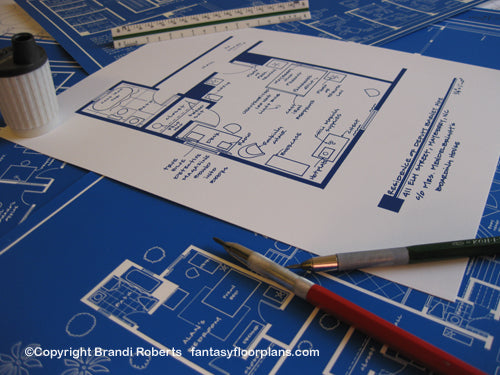 The Andy Griffith Show Floor Plan: Barney's Apartment