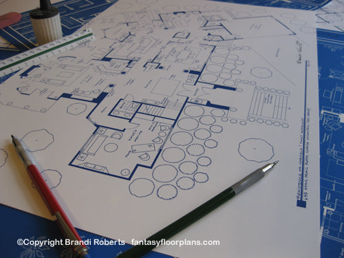 Sopranos House floor plan image