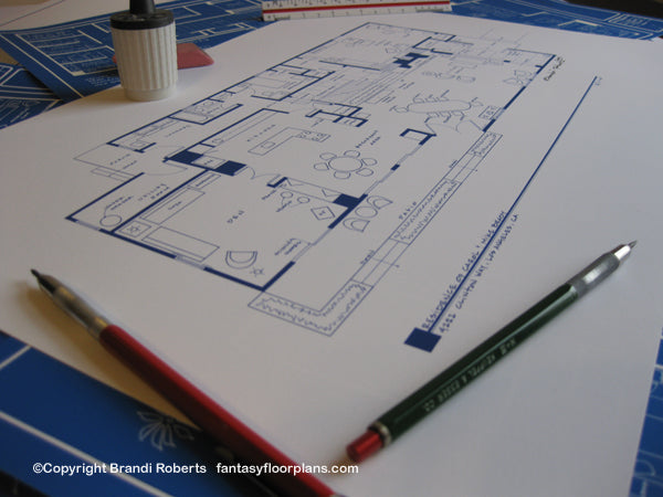 The Brady Bunch house floor plan