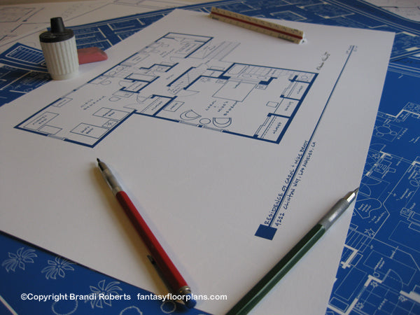 The Brady Bunch House Floor Plan: 2nd Floor
