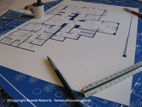 Sex and the City Apartment Floor Plan: Charlotte image