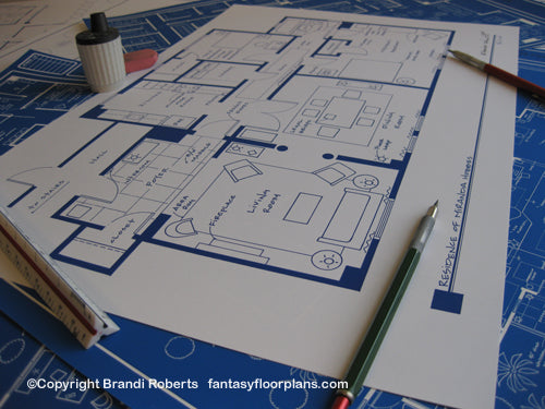 Sex and the City Apartment Floor Plan: Miranda image