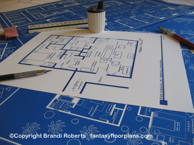 Seinfeld Floor Plan: George's Apartment