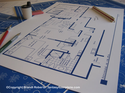 Sex and the City Apartment Floor Plan: Mr. Big