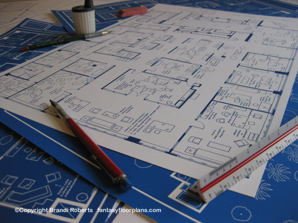 Mad Men Office Floor Plan: 37th Floor of Sterling Cooper Draper Pryce