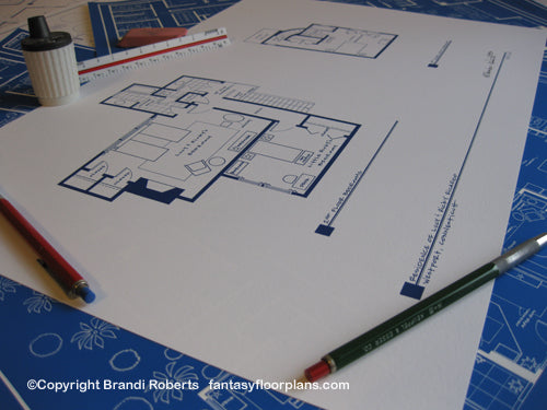 Lucy's Country House Floor Plan: 2nd Floor