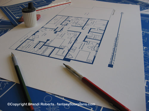 The Cosby Show House Floor Plan (2nd Floor) image