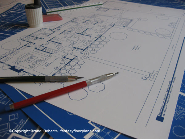 Don Draper House Floor Plan (1st Floor)