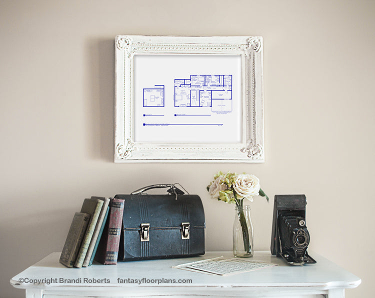 The Simpsons House Layout: 2nd Floor