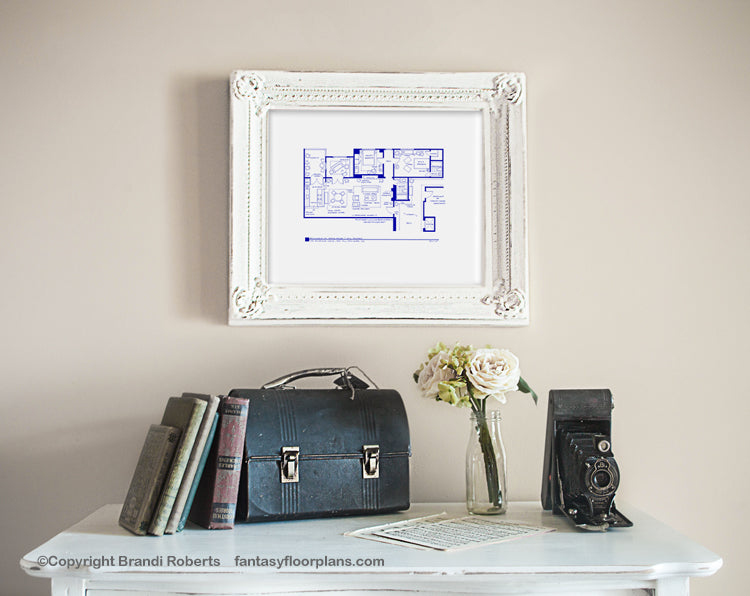 Gabrielle Solis House Floor Plan: 2nd Floor