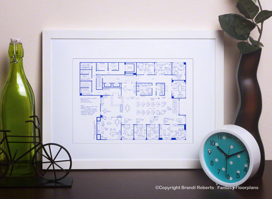 Mad Men Office Floor Plan: 23nd Floor image