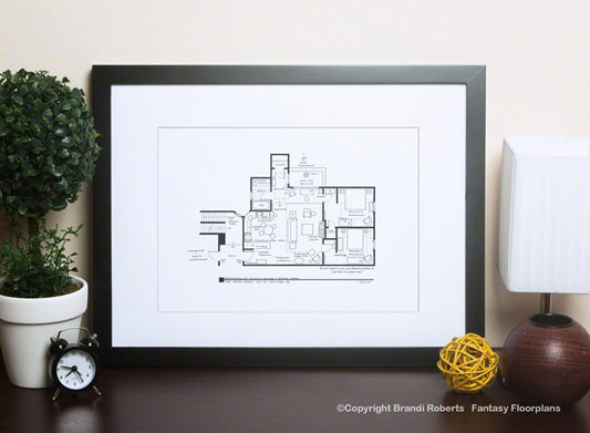 Friends Apartment Layout