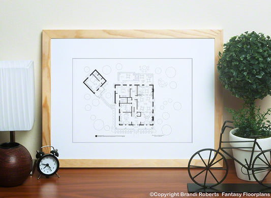 Gilmore Girls Floor Plan: Dragonfly Inn image
