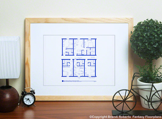 Twin Peaks Hotel Floor Plan imageTwin Peaks Agent Dale Cooper hotel floor plan