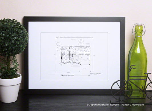 The Simpsons House Layout: 1st Floor