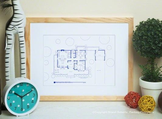 Gilmore Girls House Floor Plan: 1st Floor image