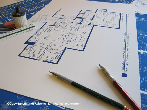Laverne and Shirley Apartment Floor Plan