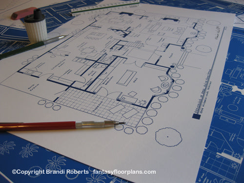 Bree Van De Camp House Floor Plan: 1st Floor