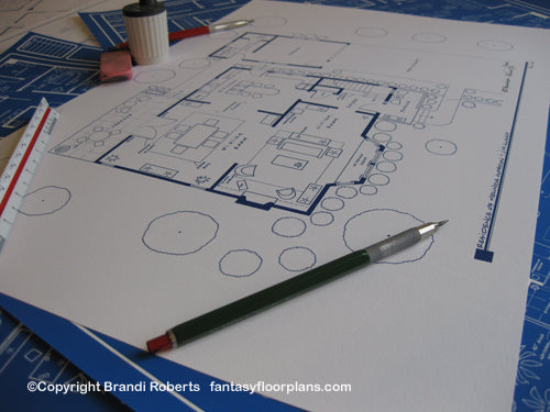 Ghost Whisperer House Floor Plan (1st Floor) image