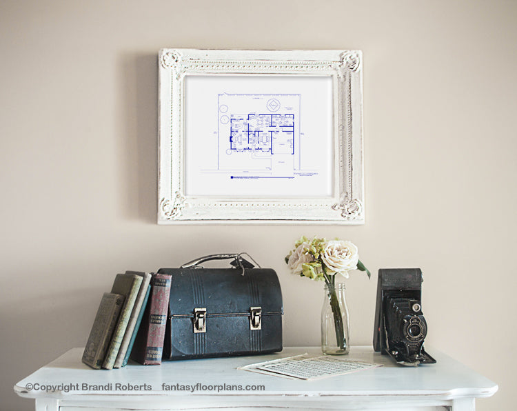 The Simpsons House Layout: 1st Floor